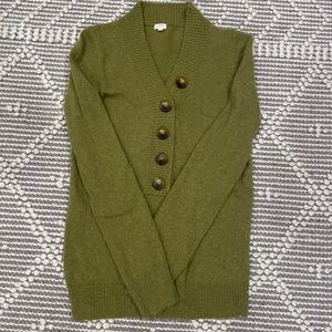 Super Snug Olive Green Sweater